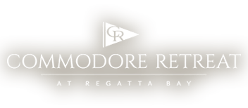 commodore retreat white logo
